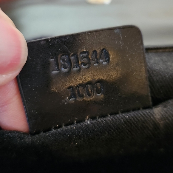 Gucci Romy Black Patent Leather Clutch - Picture 5 of 11